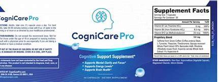 CogniCare-Pro-supplement-facts